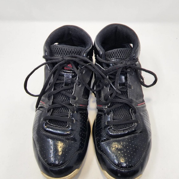 Adidas Mens Thorn LT Lite Basketball Athletic Shoes Sz 6 Black Red White G21074 main image 5